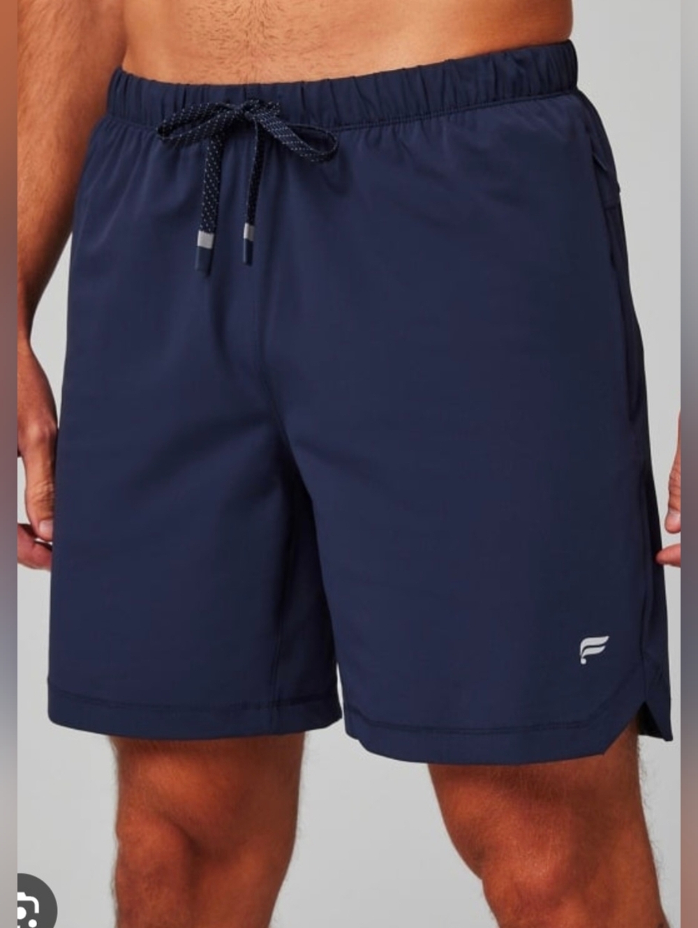 Fabletics The 7" One Short Lined Mens Navy Blue Athletic Shorts Size 3X